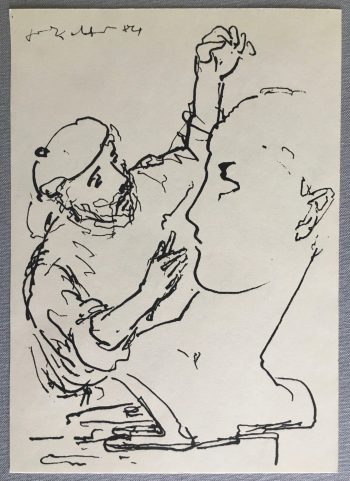 Gerhard-Kettner-Selbstportrt-Signierter-Orig-Siebdruck-mit-persnl-Brief-254077325280-2