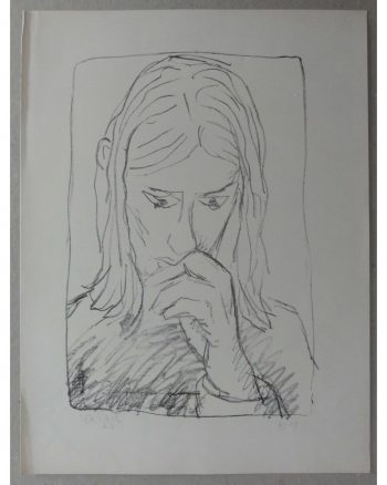 Roger-David-Servais-Portrait-Signierte-Orig-Litho-von-1967-DDR-Kunst-264144380431