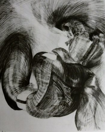 Jrgen-Drese-Rcken-Signierte-Original-Serigraphie-von-1973-264129579162