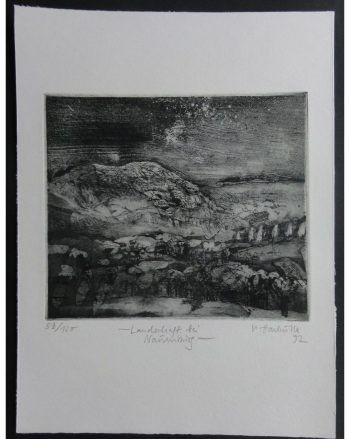 Ulrich-Hachulla-Landschaft-bei-Naumburg-Signierte-numm-Orig-Radierung-254077442273