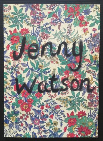 Jenny-Watson-Signierte-Original-Filzstiftzeichnung-von-1990-Pferd-sehr-schn-254106404766-3