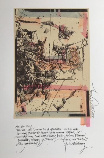 Sascha-Juritz-und-Peter-Hrtling-6-signierte-kolorierte-Orig-Lithographien-top-254077317766